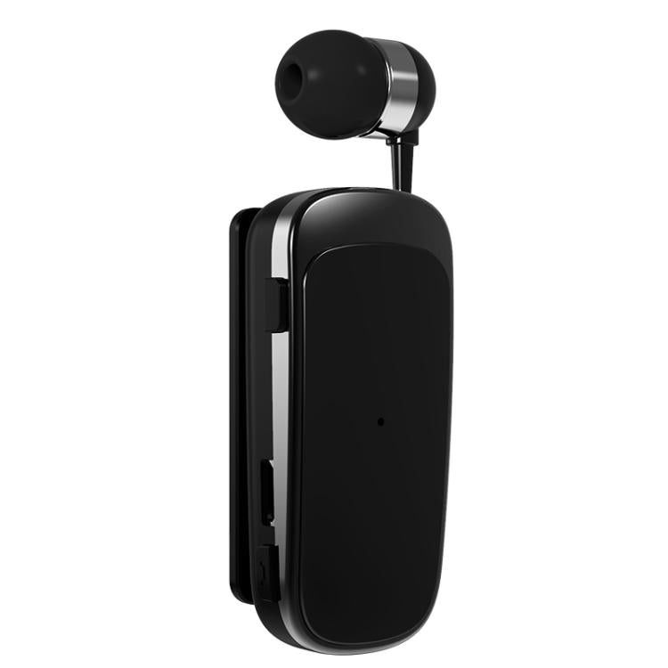 K52 Business Lavalier Retractable Cable Bluetooth Earphone