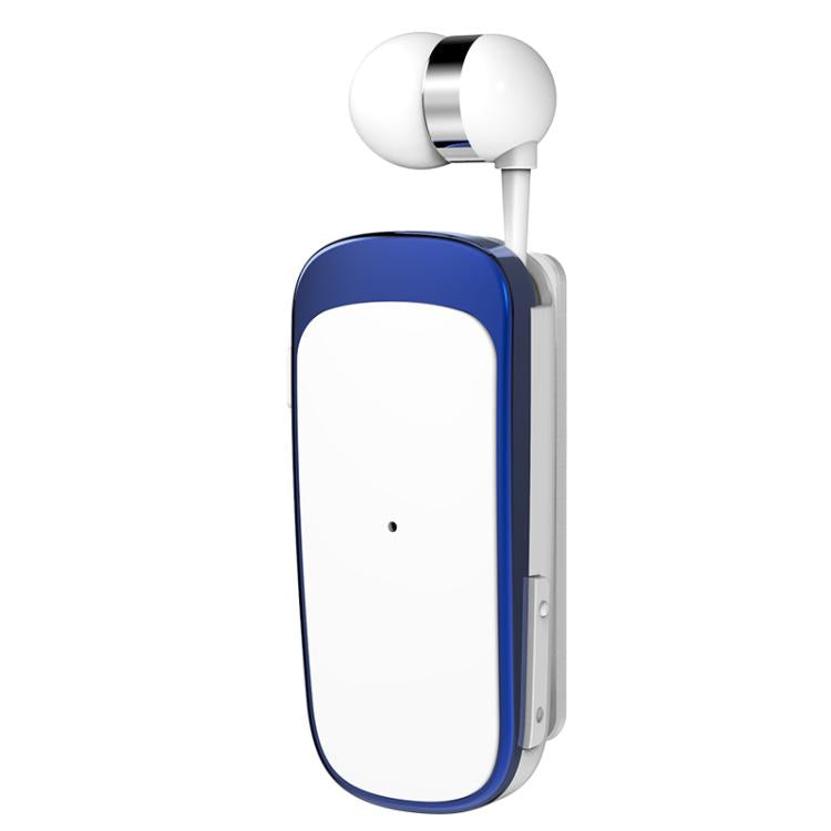 K52 Business Lavalier Retractable Cable Bluetooth Earphone