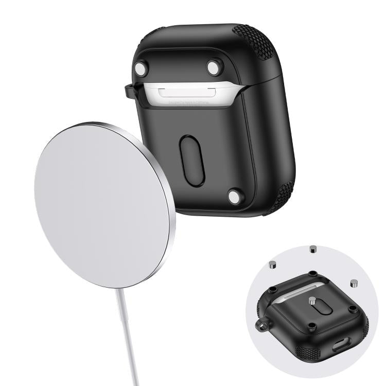 Armor Magnetic Wireless Earphones Case with Security Lock
