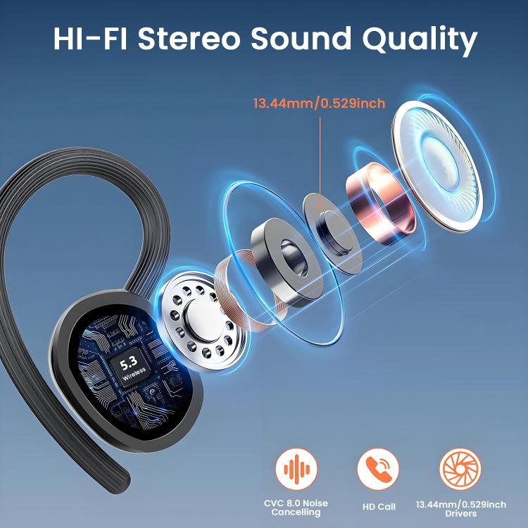Q22 On Ear In-ear Stereo Noise Reduction Bluetooth Earphone