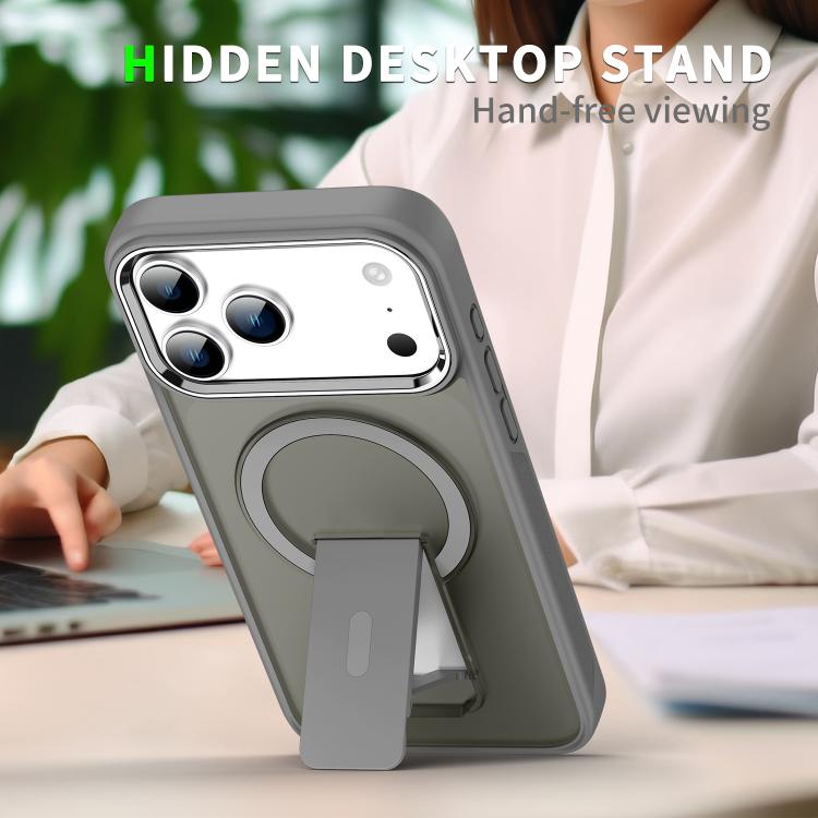 Acrylic Hybrid TPU MagSafe Holder Phone Case