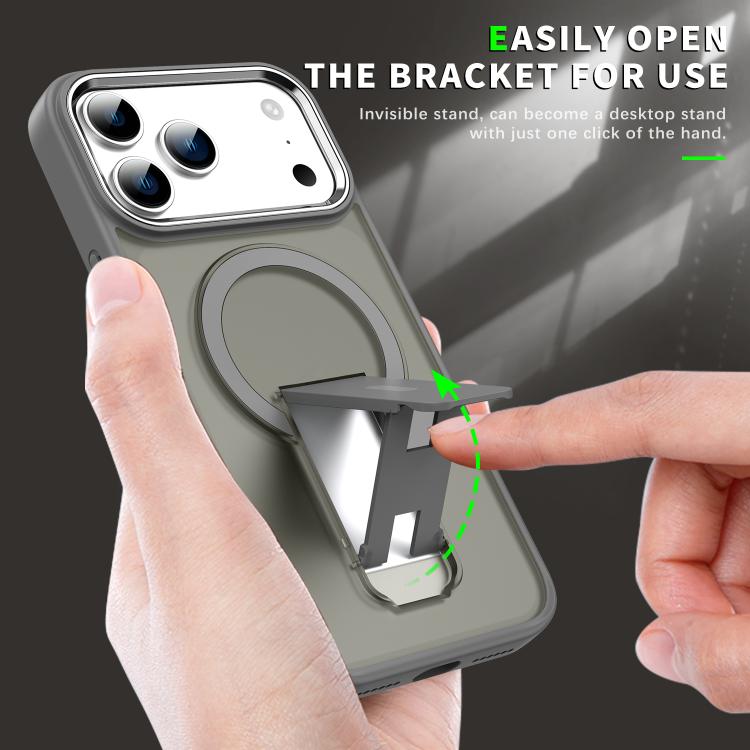 Acrylic Hybrid TPU MagSafe Holder Phone Case