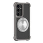 CD Texture 360 Degree Rotating Holder MagSafe Phone Case, For Samsung Galaxy S26+ 5G, For Samsung Galaxy S26 Ultra 5G, For Samsung Galaxy S26 5G, For Samsung Galaxy S25 5G, For Samsung Galaxy S25+ 5G, For Samsung Galaxy S25 Ultra 5G