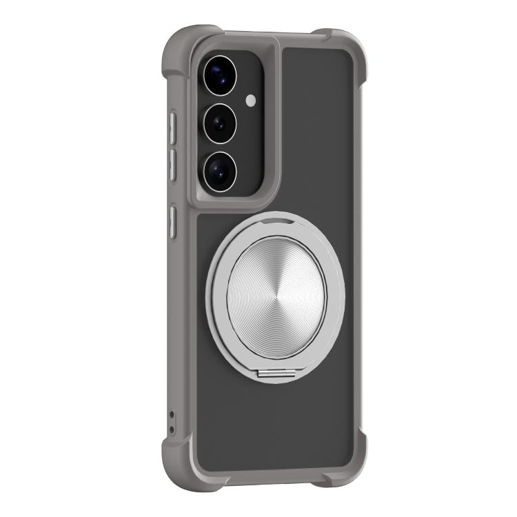 CD Texture 360 Degree Rotating Holder MagSafe Phone Case, For Samsung Galaxy S26+ 5G, For Samsung Galaxy S26 Ultra 5G, For Samsung Galaxy S26 5G, For Samsung Galaxy S25 5G, For Samsung Galaxy S25+ 5G, For Samsung Galaxy S25 Ultra 5G