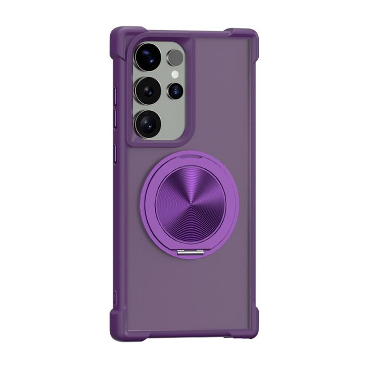 CD Texture 360 Degree Rotating Holder MagSafe Phone Case, For Samsung Galaxy S26+ 5G, For Samsung Galaxy S26 Ultra 5G, For Samsung Galaxy S26 5G, For Samsung Galaxy S25 5G, For Samsung Galaxy S25+ 5G, For Samsung Galaxy S25 Ultra 5G                    ...