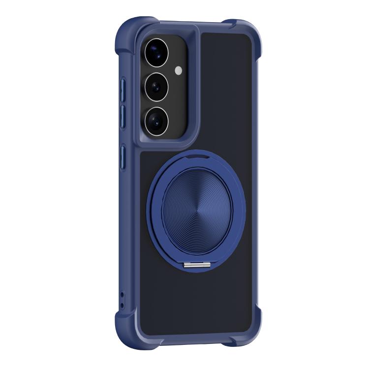CD Texture 360 Degree Rotating Holder MagSafe Phone Case, For Samsung Galaxy S26+ 5G, For Samsung Galaxy S26 Ultra 5G, For Samsung Galaxy S26 5G, For Samsung Galaxy S25 5G, For Samsung Galaxy S25+ 5G, For Samsung Galaxy S25 Ultra 5G