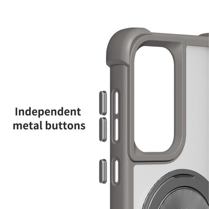 CD Texture 360 Degree Rotating Holder MagSafe Phone Case, For Samsung Galaxy S26+ 5G, For Samsung Galaxy S26 Ultra 5G, For Samsung Galaxy S26 5G, For Samsung Galaxy S25 5G, For Samsung Galaxy S25+ 5G, For Samsung Galaxy S25 Ultra 5G