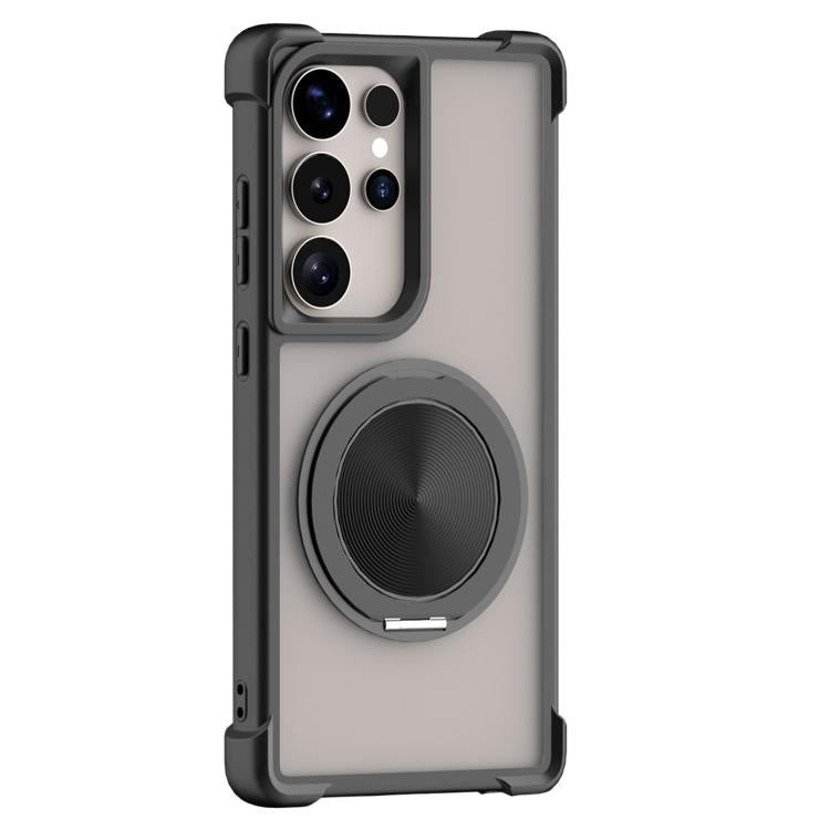 CD Texture 360 Degree Rotating Holder MagSafe Phone Case, For Samsung Galaxy S26+ 5G, For Samsung Galaxy S26 Ultra 5G, For Samsung Galaxy S26 5G, For Samsung Galaxy S25 5G, For Samsung Galaxy S25+ 5G, For Samsung Galaxy S25 Ultra 5G                    ...