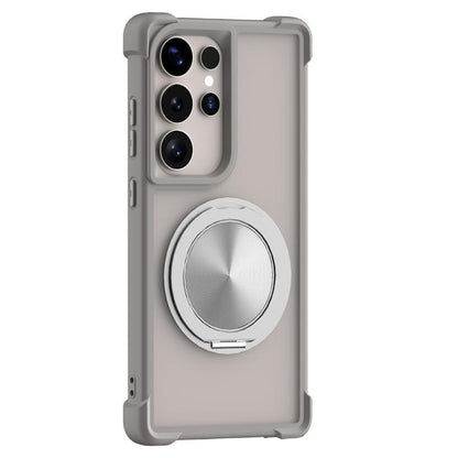 CD Texture 360 Degree Rotating Holder MagSafe Phone Case, For Samsung Galaxy S26+ 5G, For Samsung Galaxy S26 Ultra 5G, For Samsung Galaxy S26 5G, For Samsung Galaxy S25 5G, For Samsung Galaxy S25+ 5G, For Samsung Galaxy S25 Ultra 5G