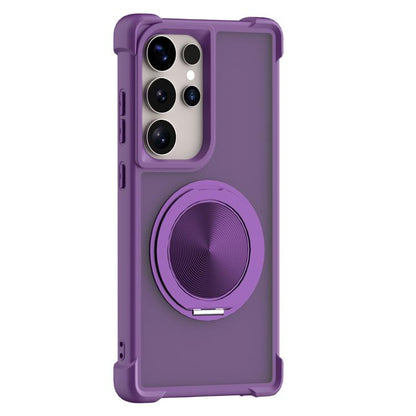 CD Texture 360 Degree Rotating Holder MagSafe Phone Case, For Samsung Galaxy S26+ 5G, For Samsung Galaxy S26 Ultra 5G, For Samsung Galaxy S26 5G, For Samsung Galaxy S25 5G, For Samsung Galaxy S25+ 5G, For Samsung Galaxy S25 Ultra 5G