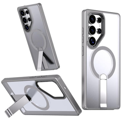 Star Shine Series TPU + PC MagSafe Phone Case with Fold Holder, For Samsung Galaxy S24 FE 5G, For Samsung Galaxy S24 Ultra 5G, For Samsung Galaxy S23 FE 5G, For Samsung Galaxy S22 Ultra 5G