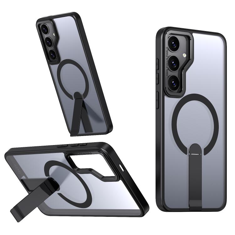 Star Shine Series TPU + PC MagSafe Phone Case with Fold Holder, For Samsung Galaxy S24 FE 5G, For Samsung Galaxy S24 Ultra 5G, For Samsung Galaxy S23 FE 5G, For Samsung Galaxy S22 Ultra 5G