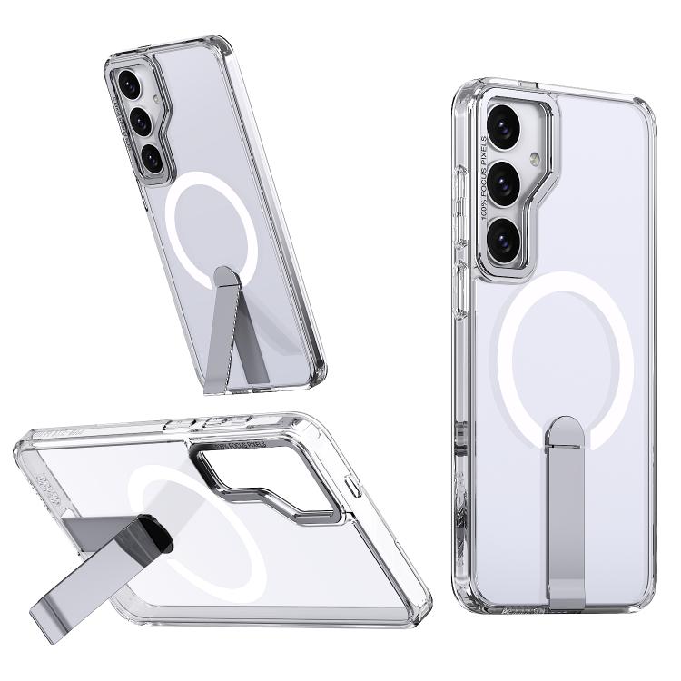 Star Shine Series TPU + PC MagSafe Phone Case with Fold Holder, For Samsung Galaxy S26+ 5G, For Samsung Galaxy S26 Ultra 5G, For Samsung Galaxy S26 5G, For Samsung Galaxy S25 FE 5G, For Samsung Galaxy S25 Edge 5G, For Samsung Galaxy S24 5G / S25 5G    ...