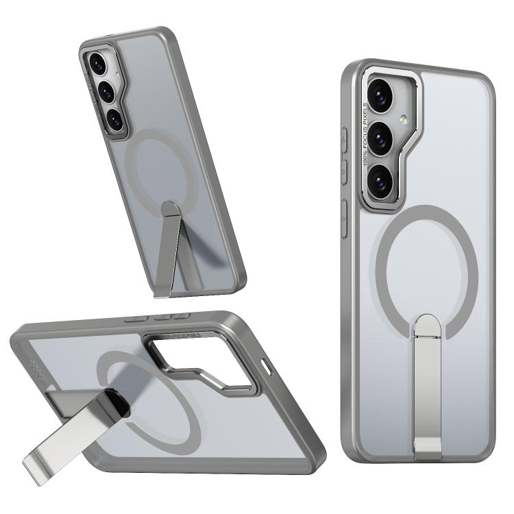 Star Shine Series TPU + PC MagSafe Phone Case with Fold Holder, For Samsung Galaxy S26+ 5G, For Samsung Galaxy S26 Ultra 5G, For Samsung Galaxy S26 5G, For Samsung Galaxy S25 FE 5G, For Samsung Galaxy S25 Edge 5G, For Samsung Galaxy S24 5G / S25 5G    ...