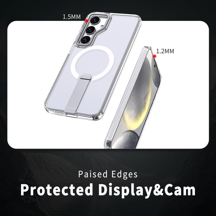 Star Shine Series TPU + PC MagSafe Phone Case with Fold Holder, For Samsung Galaxy S24 FE 5G, For Samsung Galaxy S24 Ultra 5G, For Samsung Galaxy S23 FE 5G, For Samsung Galaxy S22 Ultra 5G