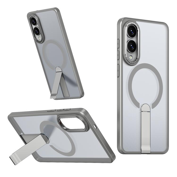 Star Shine Series TPU + PC MagSafe Phone Case with Fold Holder, For Samsung Galaxy S26+ 5G, For Samsung Galaxy S26 Ultra 5G, For Samsung Galaxy S26 5G, For Samsung Galaxy S25 FE 5G, For Samsung Galaxy S25 Edge 5G, For Samsung Galaxy S24 5G / S25 5G    ...
