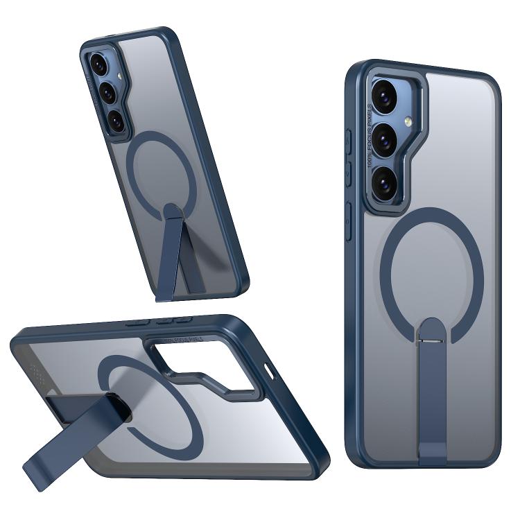 Star Shine Series TPU + PC MagSafe Phone Case with Fold Holder, For Samsung Galaxy S26+ 5G, For Samsung Galaxy S26 Ultra 5G, For Samsung Galaxy S26 5G, For Samsung Galaxy S25 FE 5G, For Samsung Galaxy S25 Edge 5G, For Samsung Galaxy S24 5G / S25 5G    ...
