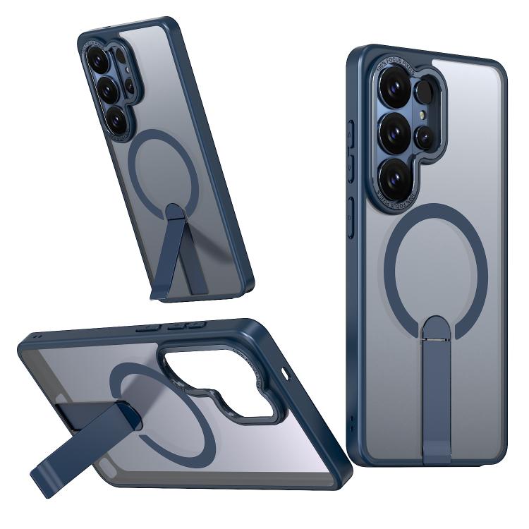Star Shine Series TPU + PC MagSafe Phone Case with Fold Holder, For Samsung Galaxy S26+ 5G, For Samsung Galaxy S26 Ultra 5G, For Samsung Galaxy S26 5G, For Samsung Galaxy S25 FE 5G, For Samsung Galaxy S25 Edge 5G, For Samsung Galaxy S24 5G / S25 5G    ...