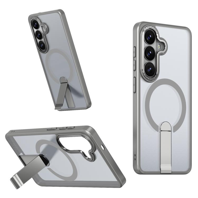 Star Shine Series TPU + PC MagSafe Phone Case with Fold Holder, For Samsung Galaxy S26+ 5G, For Samsung Galaxy S26 Ultra 5G, For Samsung Galaxy S26 5G, For Samsung Galaxy S25 FE 5G, For Samsung Galaxy S25 Edge 5G, For Samsung Galaxy S24 5G / S25 5G    ...
