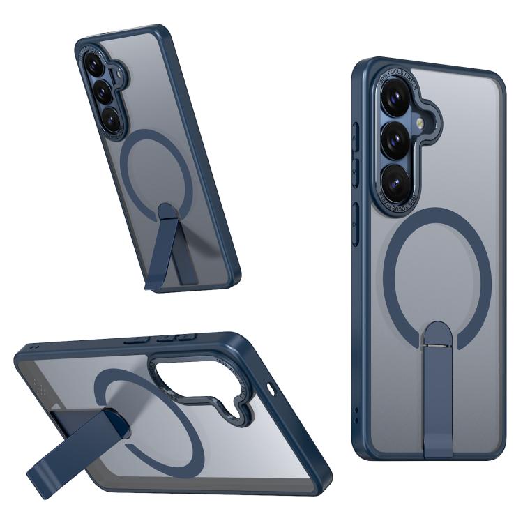 Star Shine Series TPU + PC MagSafe Phone Case with Fold Holder, For Samsung Galaxy S26+ 5G, For Samsung Galaxy S26 Ultra 5G, For Samsung Galaxy S26 5G, For Samsung Galaxy S25 FE 5G, For Samsung Galaxy S25 Edge 5G, For Samsung Galaxy S24 5G / S25 5G    ...