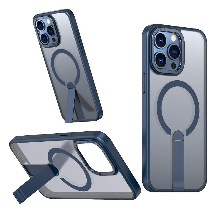 Star Shine Series TPU + PC MagSafe Phone Case with Fold Holder