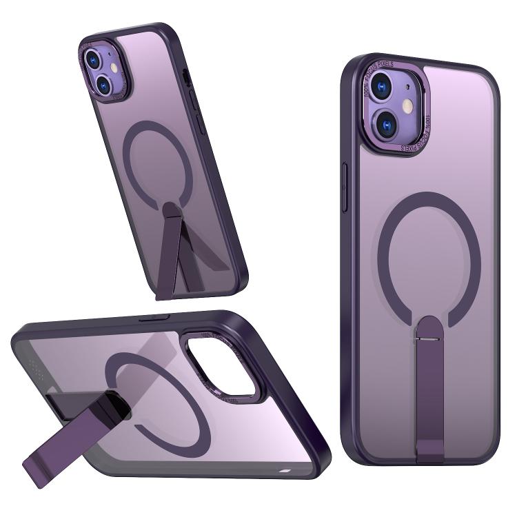 Star Shine Series TPU + PC MagSafe Phone Case with Fold Holder