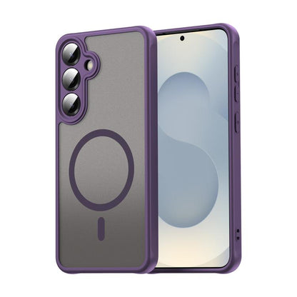 Fan Dun Series TPU Hybrid PC Frosted Magsafe Phone Case, For Galaxy S26 FE 5G, For Galaxy S26+ 5G, For Samsung Galaxy S26 Edge 5G, For Samsung Galaxy S26 Ultra 5G, For Samsung Galaxy S26 5G, For Samsung Galaxy S25 FE 5G, For Samsung Galaxy S25 Edge 5G ...