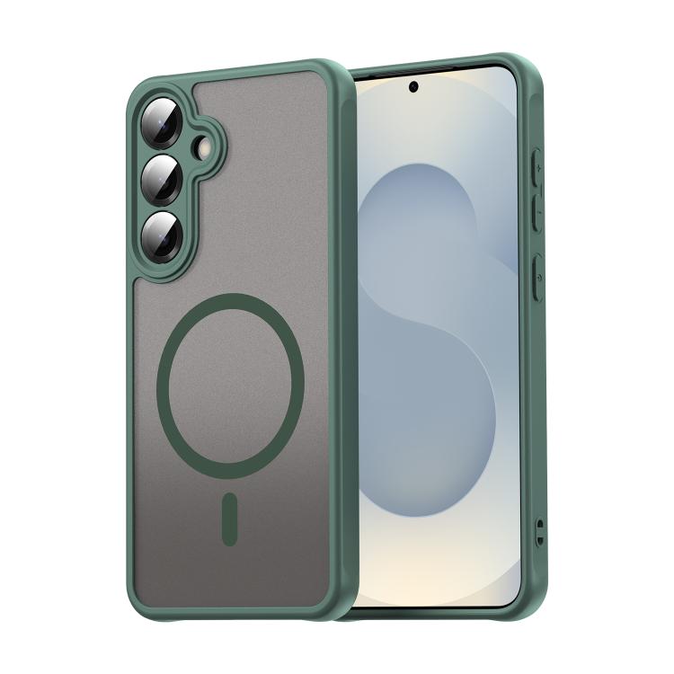 Fan Dun Series TPU Hybrid PC Frosted Magsafe Phone Case, For Samsung Galaxy S26 Edge 5G, For Samsung Galaxy S26 Ultra 5G, For Samsung Galaxy S26 5G, For Samsung Galaxy S25 FE 5G, For Samsung Galaxy S25 Edge 5G, For Samsung Galaxy S25 5G                ...