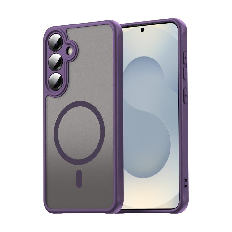 Fan Dun Series TPU Hybrid PC Frosted Magsafe Phone Case, For Galaxy S26 FE 5G, For Galaxy S26+ 5G, For Samsung Galaxy S26 Edge 5G, For Samsung Galaxy S26 Ultra 5G, For Samsung Galaxy S26 5G, For Samsung Galaxy S25 FE 5G, For Samsung Galaxy S25 Edge 5G ...