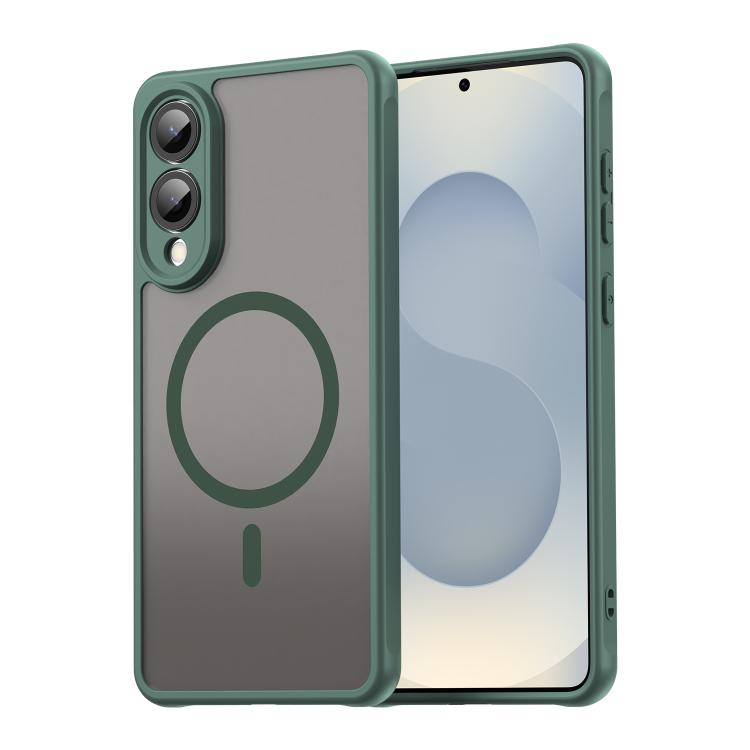 Fan Dun Series TPU Hybrid PC Frosted Magsafe Phone Case, For Samsung Galaxy S26 Edge 5G, For Samsung Galaxy S26 Ultra 5G, For Samsung Galaxy S26 5G, For Samsung Galaxy S25 FE 5G, For Samsung Galaxy S25 Edge 5G, For Samsung Galaxy S25 5G                ...