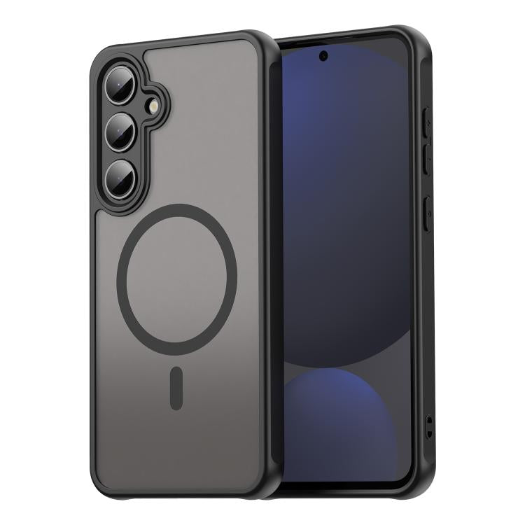 Fan Dun Series TPU Hybrid PC Frosted Magsafe Phone Case, For Samsung Galaxy S26 Edge 5G, For Samsung Galaxy S26 Ultra 5G, For Samsung Galaxy S26 5G, For Samsung Galaxy S25 FE 5G, For Samsung Galaxy S25 Edge 5G, For Samsung Galaxy S25 5G                ...