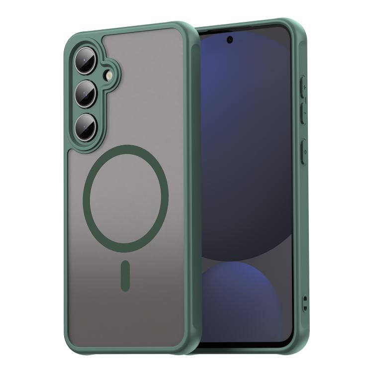 Fan Dun Series TPU Hybrid PC Frosted Magsafe Phone Case, For Samsung Galaxy S26 Edge 5G, For Samsung Galaxy S26 Ultra 5G, For Samsung Galaxy S26 5G, For Samsung Galaxy S25 FE 5G, For Samsung Galaxy S25 Edge 5G, For Samsung Galaxy S25 5G                ...