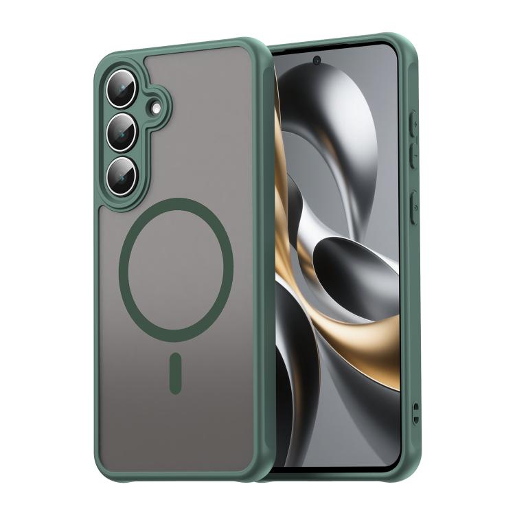 Fan Dun Series TPU Hybrid PC Frosted Magsafe Phone Case, For Samsung Galaxy S26 Edge 5G, For Samsung Galaxy S26 Ultra 5G, For Samsung Galaxy S26 5G, For Samsung Galaxy S25 FE 5G, For Samsung Galaxy S25 Edge 5G, For Samsung Galaxy S25 5G                ...