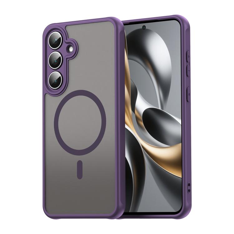 Fan Dun Series TPU Hybrid PC Frosted Magsafe Phone Case, For Samsung Galaxy S26 Edge 5G, For Samsung Galaxy S26 Ultra 5G, For Samsung Galaxy S26 5G, For Samsung Galaxy S25 FE 5G, For Samsung Galaxy S25 Edge 5G, For Samsung Galaxy S25 5G                ...