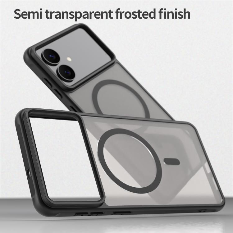 Fan Dun Series TPU Hybrid PC Frosted Magsafe Phone Case, For Samsung Galaxy S26 Edge 5G, For Samsung Galaxy S26 Ultra 5G, For Samsung Galaxy S26 5G, For Samsung Galaxy S25 FE 5G, For Samsung Galaxy S25 Edge 5G, For Samsung Galaxy S25 5G                ...