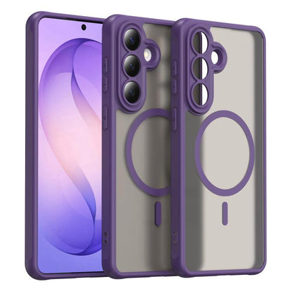 Fan Dun Series TPU Hybrid PC Frosted Magsafe Phone Case, For Galaxy S26 FE 5G, For Galaxy S26+ 5G, For Samsung Galaxy S26 Edge 5G, For Samsung Galaxy S26 Ultra 5G, For Samsung Galaxy S26 5G, For Samsung Galaxy S25 FE 5G, For Samsung Galaxy S25 Edge 5G ...