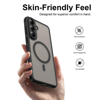 Fan Dun Series TPU Hybrid PC Frosted Magsafe Phone Case, For Galaxy S26 FE 5G, For Galaxy S26+ 5G, For Samsung Galaxy S26 Edge 5G, For Samsung Galaxy S26 Ultra 5G, For Samsung Galaxy S26 5G, For Samsung Galaxy S25 FE 5G, For Samsung Galaxy S25 Edge 5G ...