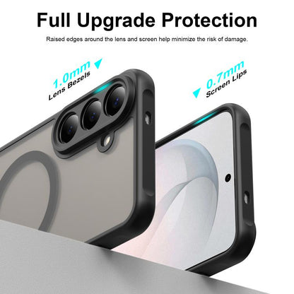 Fan Dun Series TPU Hybrid PC Frosted Magsafe Phone Case, For Galaxy S26 FE 5G, For Galaxy S26+ 5G, For Samsung Galaxy S26 Edge 5G, For Samsung Galaxy S26 Ultra 5G, For Samsung Galaxy S26 5G, For Samsung Galaxy S25 FE 5G, For Samsung Galaxy S25 Edge 5G ...