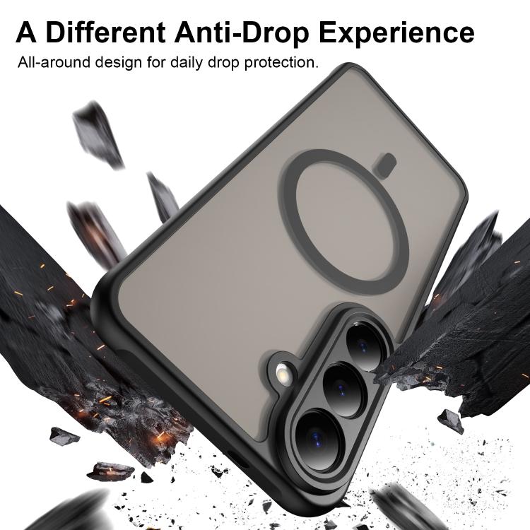 Fan Dun Series TPU Hybrid PC Frosted Magsafe Phone Case, For Galaxy S26 FE 5G, For Galaxy S26+ 5G, For Samsung Galaxy S26 Edge 5G, For Samsung Galaxy S26 Ultra 5G, For Samsung Galaxy S26 5G, For Samsung Galaxy S25 FE 5G, For Samsung Galaxy S25 Edge 5G ...