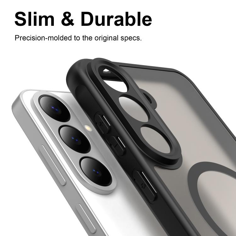 Fan Dun Series TPU Hybrid PC Frosted Magsafe Phone Case, For Galaxy S26 FE 5G, For Galaxy S26+ 5G, For Samsung Galaxy S26 Edge 5G, For Samsung Galaxy S26 Ultra 5G, For Samsung Galaxy S26 5G, For Samsung Galaxy S25 FE 5G, For Samsung Galaxy S25 Edge 5G ...