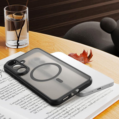 Fan Dun Series TPU Hybrid PC Frosted Magsafe Phone Case, For Galaxy S26 FE 5G, For Galaxy S26+ 5G, For Samsung Galaxy S26 Edge 5G, For Samsung Galaxy S26 Ultra 5G, For Samsung Galaxy S26 5G, For Samsung Galaxy S25 FE 5G, For Samsung Galaxy S25 Edge 5G ...