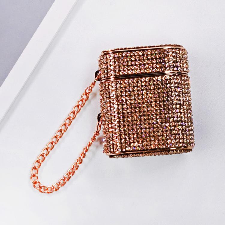 Cylindrical Diamond Bluetooth Earphone Protective Case