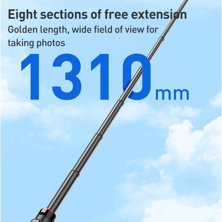 Lenovo Thinkplus H1V Premium Aluminum Alloy Bluetooth Selfie Stick, 1.3m
