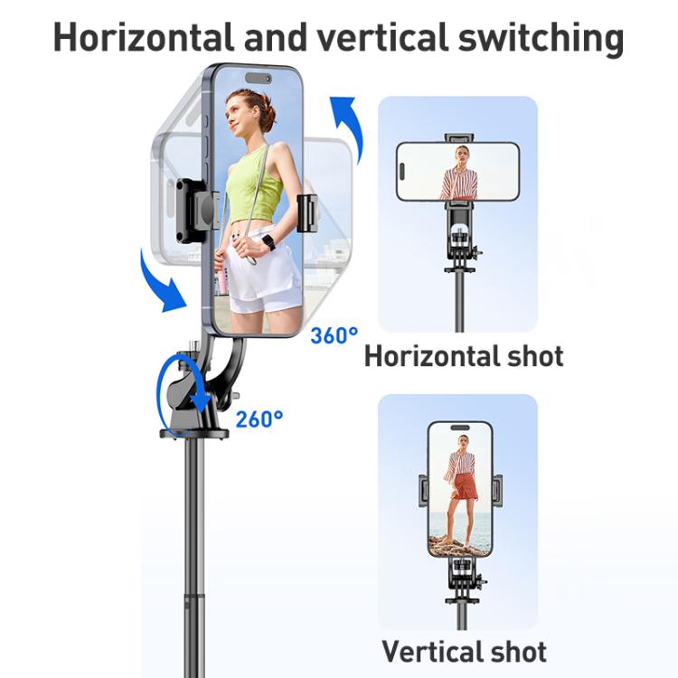 Lenovo Thinkplus H1V Premium Aluminum Alloy Bluetooth Selfie Stick, 1.3m