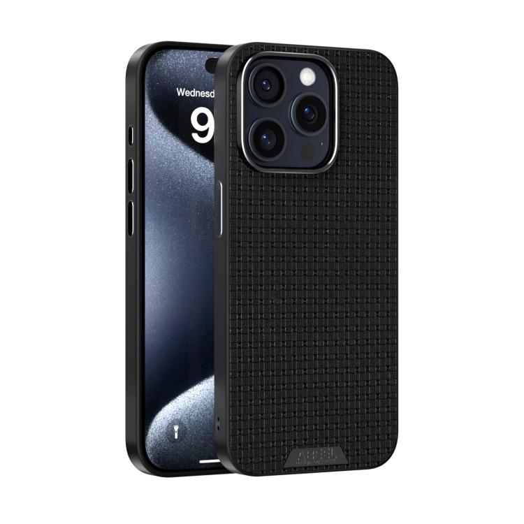 ABEEL Ruyi Pattern 6D Micro Relief MagSafe Leather Phone Case