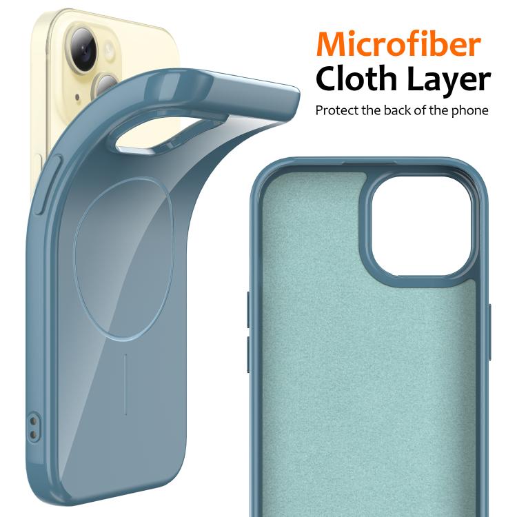 Glossy TPU Shockproof MagSafe Phone Case with Lanyard