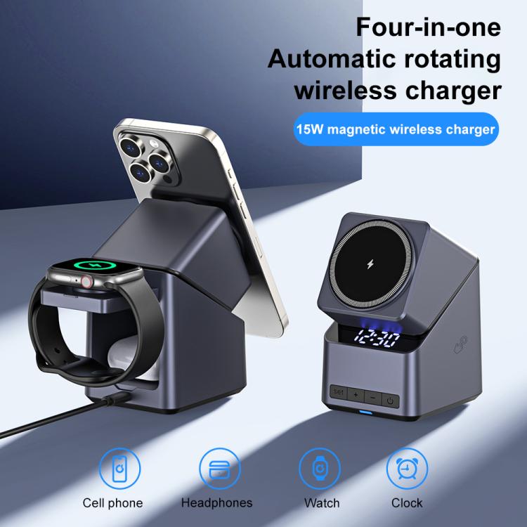 X11 180 Degree Rotation 4 in 1 Magnetic Wireless Charging