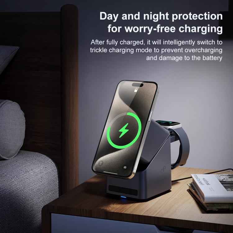 X11 180 Degree Rotation 4 in 1 Magnetic Wireless Charging