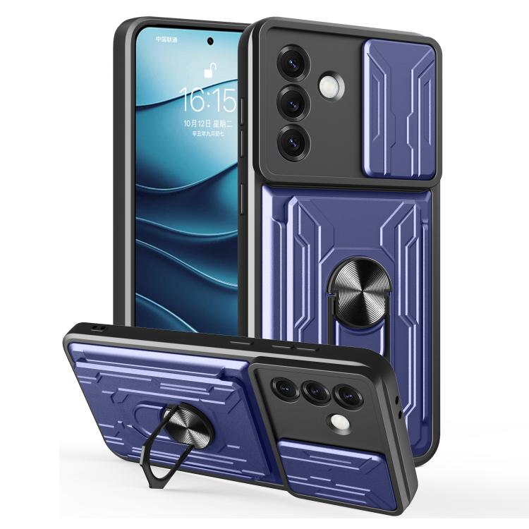 Sliding Camshield TPU+PC Phone Case with Card Slot, For Samsung Galaxy S26+ 5G, For Samsung Galaxy S26 Ultra 5G, For Samsung Galaxy S26 5G, For Samsung Galaxy S25 5G, For Samsung Galaxy S25+ 5G, For Samsung Galaxy S25 Ultra 5G