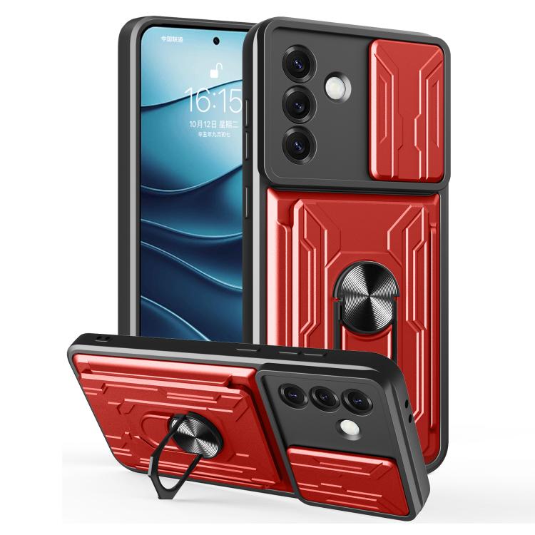 Sliding Camshield TPU+PC Phone Case with Card Slot, For Samsung Galaxy S26+ 5G, For Samsung Galaxy S26 Ultra 5G, For Samsung Galaxy S26 5G, For Samsung Galaxy S25 5G, For Samsung Galaxy S25+ 5G, For Samsung Galaxy S25 Ultra 5G